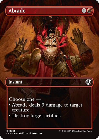 Image for Abrade (Borderless) (311) [Innistrad Remastered]