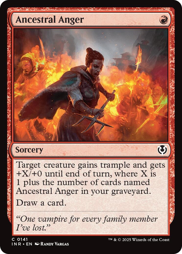 Image for Ancestral Anger (141) [Innistrad Remastered]