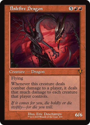 Image for Balefire Dragon (Retro Frame) (479) [Innistrad Remastered]
