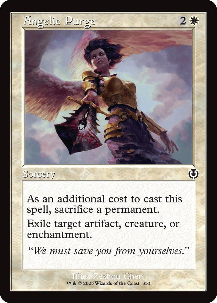 Image for Angelic Purge (Retro Frame) (333) [Innistrad Remastered]