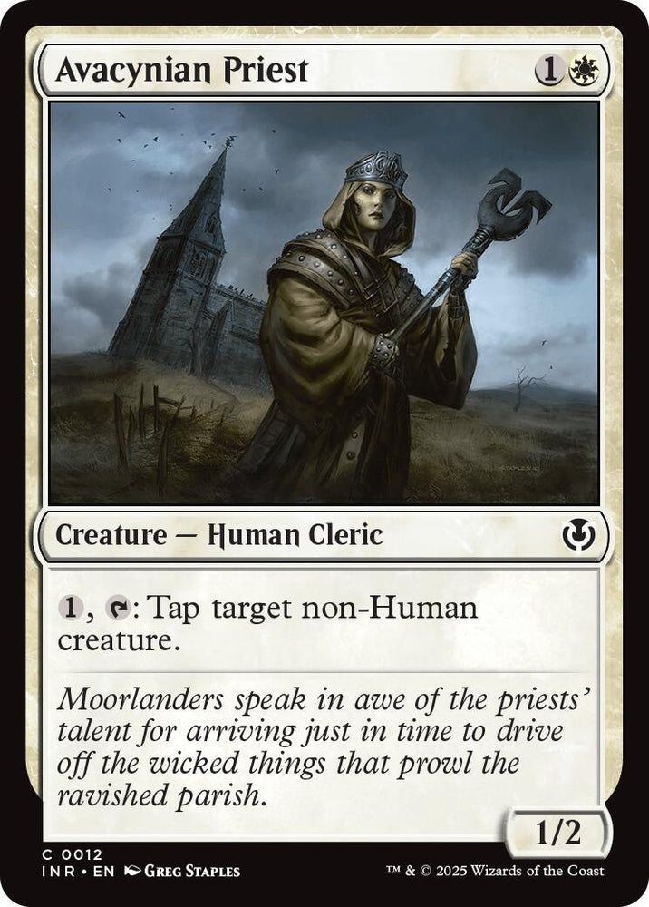 Image for Avacynian Priest (12) [Innistrad Remastered]