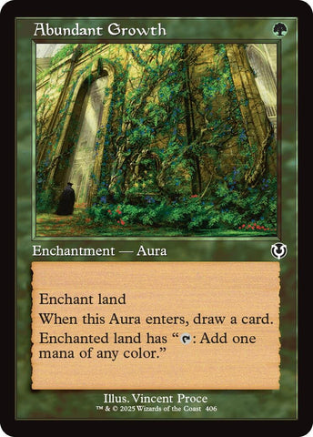Image for Abundant Growth (Retro Frame) (406) [Innistrad Remastered]