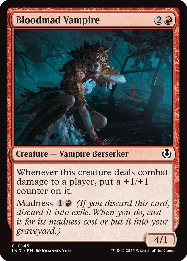 Image for Bloodmad Vampire (145) [Innistrad Remastered]