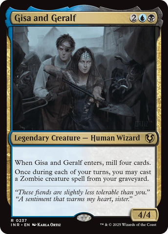 Image for Gisa and Geralf (237) [Innistrad Remastered]
