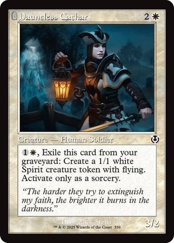Image for Dauntless Cathar (Retro Frame) (339) [Innistrad Remastered]