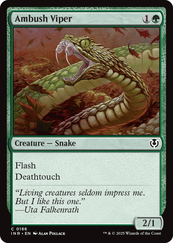 Image for Ambush Viper (186) [Innistrad Remastered]