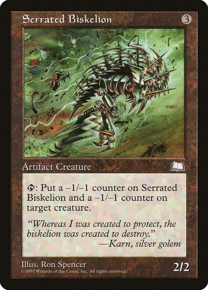Image for Serrated Biskelion [Weatherlight]