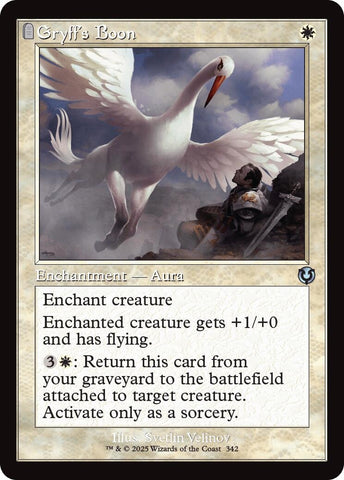 Image for Gryff's Boon (Retro Frame) (342) [Innistrad Remastered]