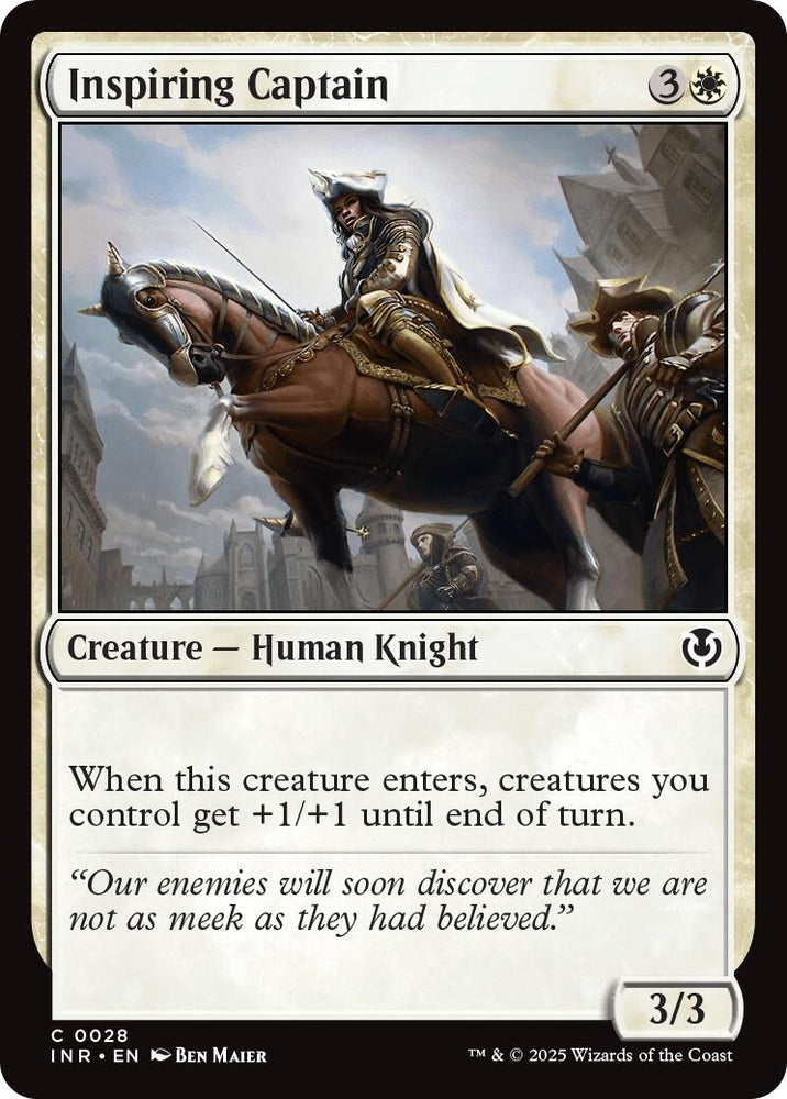 Image for Inspiring Captain (28) [Innistrad Remastered]