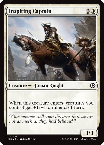 Image for Inspiring Captain (28) [Innistrad Remastered]