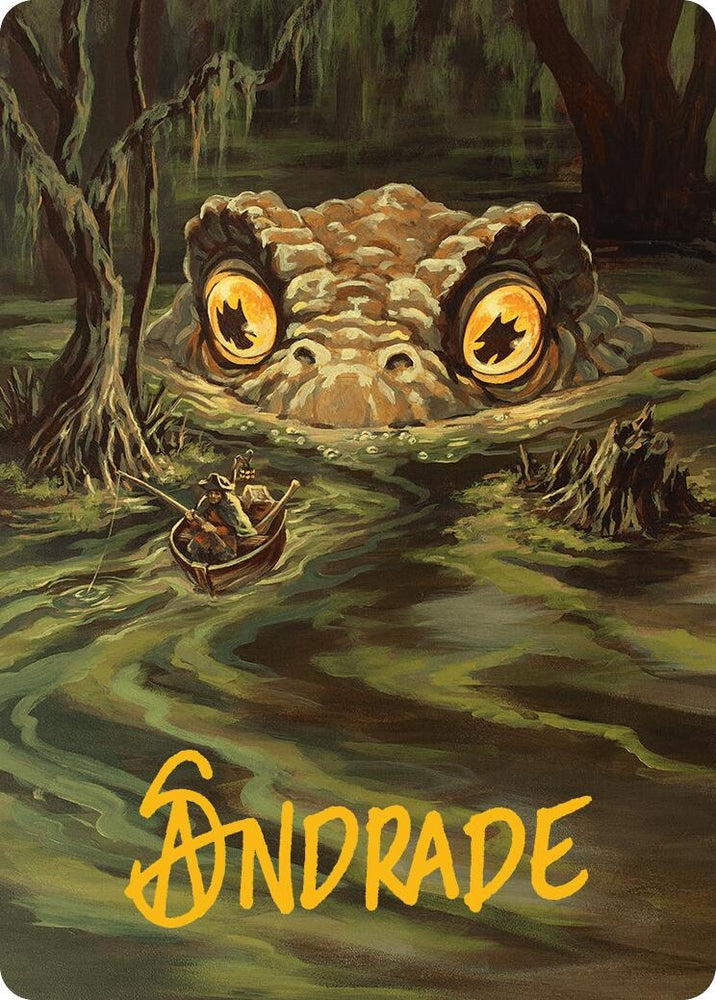 Image for The Gitrog Monster Art Card (Gold-Stamped Signature) (25) [AAINR]