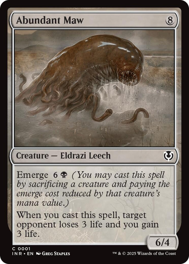 Image for Abundant Maw (1) [Innistrad Remastered]