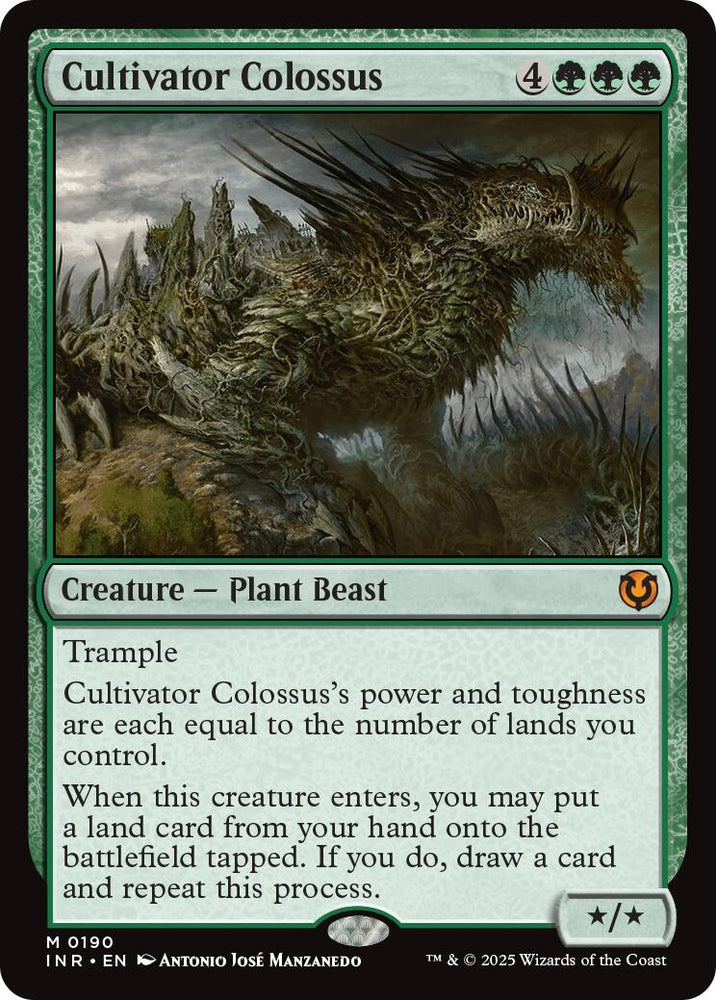 Image for Cultivator Colossus (190) [Innistrad Remastered]