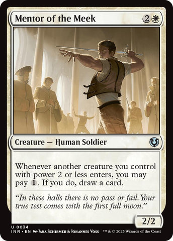 Image for Mentor of the Meek (34) [Innistrad Remastered]