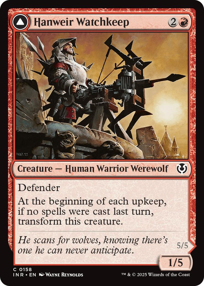 Image for Hanweir Watchkeep (158) [Innistrad Remastered]