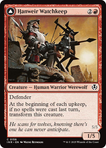 Image for Hanweir Watchkeep (158) [Innistrad Remastered]