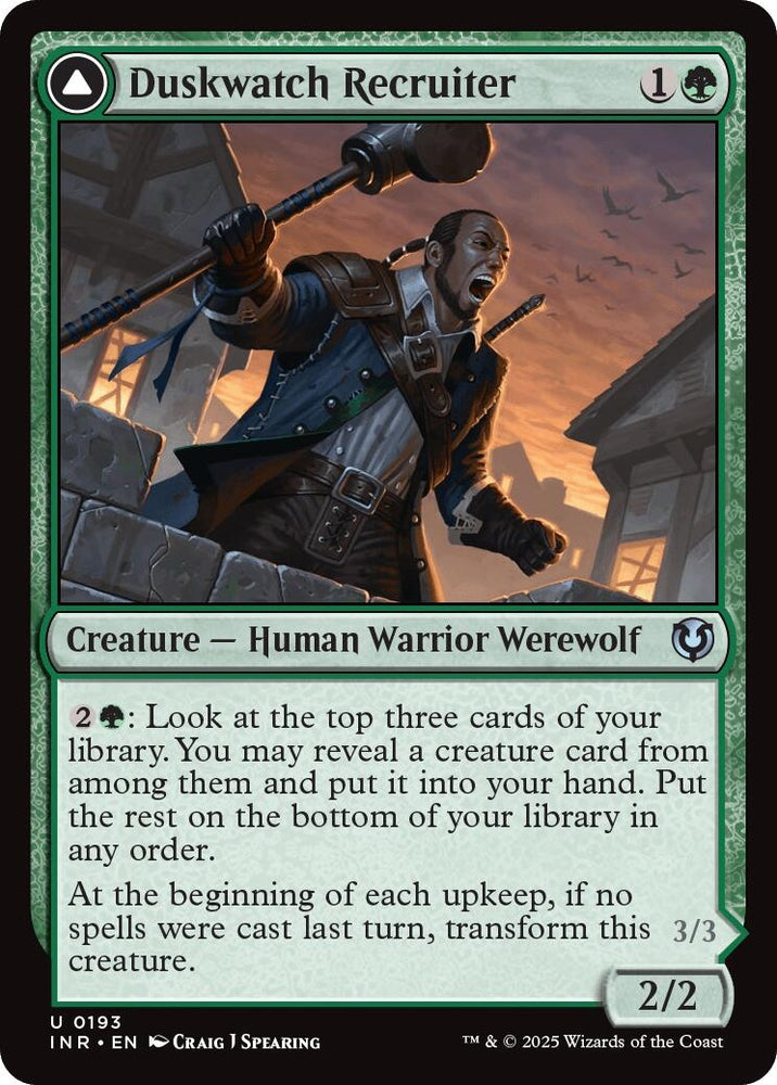 Image for Duskwatch Recruiter (193) [Innistrad Remastered]