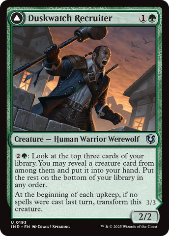 Image for Duskwatch Recruiter (193) [Innistrad Remastered]