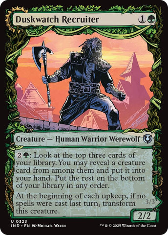 Image for Duskwatch Recruiter (Showcase) (323) [Innistrad Remastered]