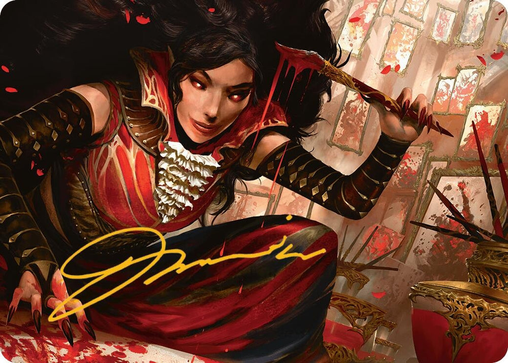Image for Blood Artist Art Card (Gold-Stamped Signature) (22) [AAINR]