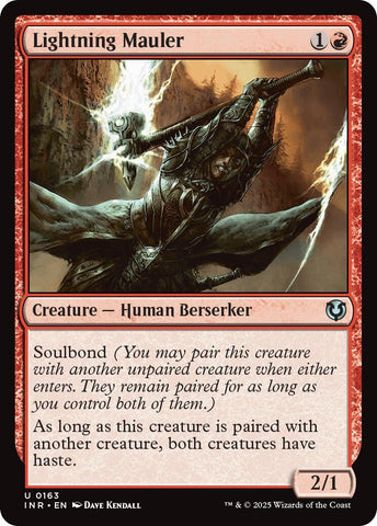 Image for Lightning Mauler (163) [Innistrad Remastered]