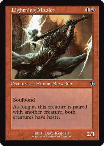 Image for Lightning Mauler (Retro Frame) (399) [Innistrad Remastered]