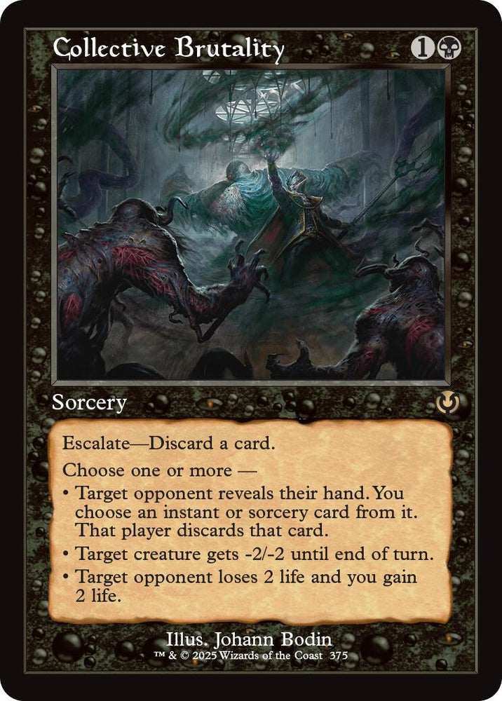 Image for Collective Brutality (Retro Frame) (375) [Innistrad Remastered]