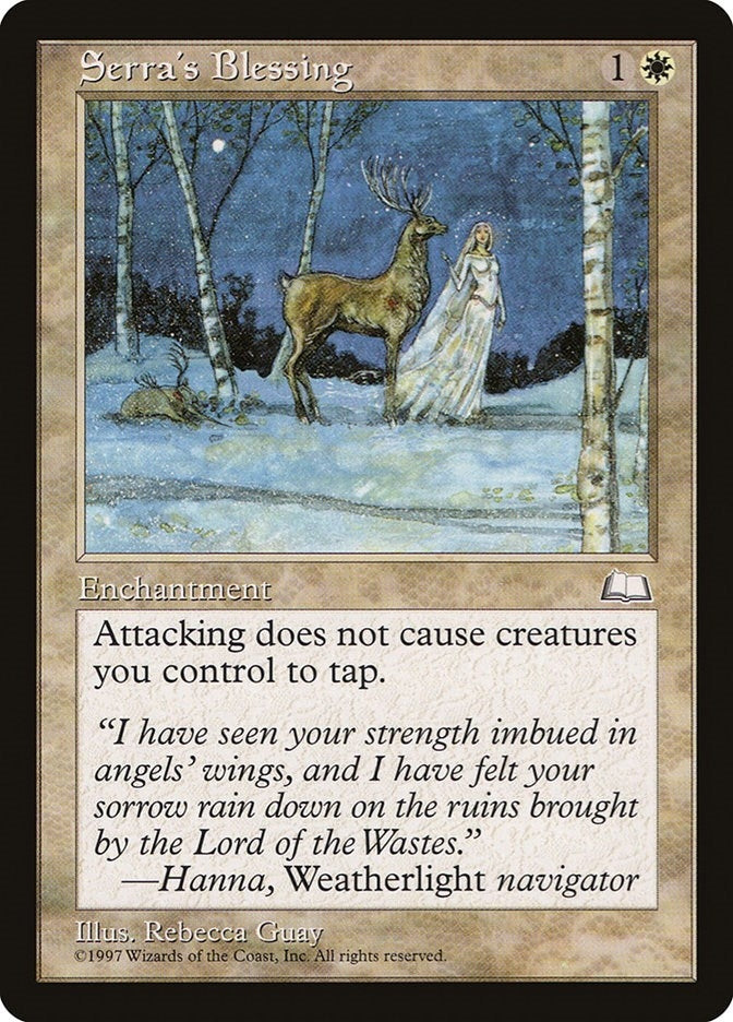 Image for Serra's Blessing - Magic: The Gathering