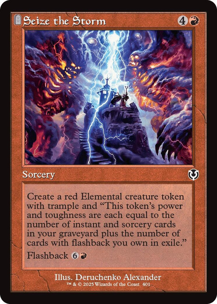 Image for Seize the Storm (Retro Frame) (401) [Innistrad Remastered]