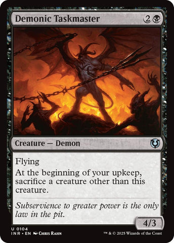 Image for Demonic Taskmaster (104) [Innistrad Remastered]
