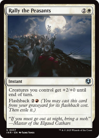 Image for Rally the Peasants (37) [Innistrad Remastered]