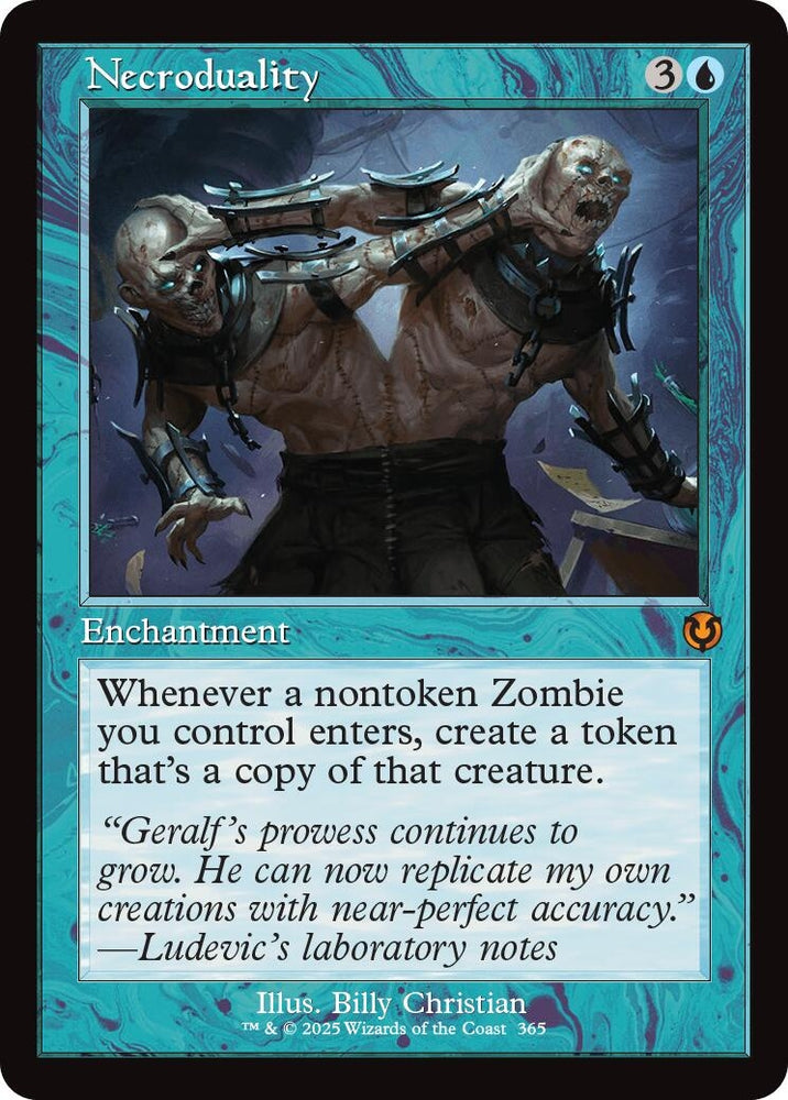 Image for Necroduality (Retro Frame) (365) [Innistrad Remastered]