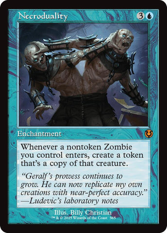 Image for Necroduality (Retro Frame) (365) [Innistrad Remastered]