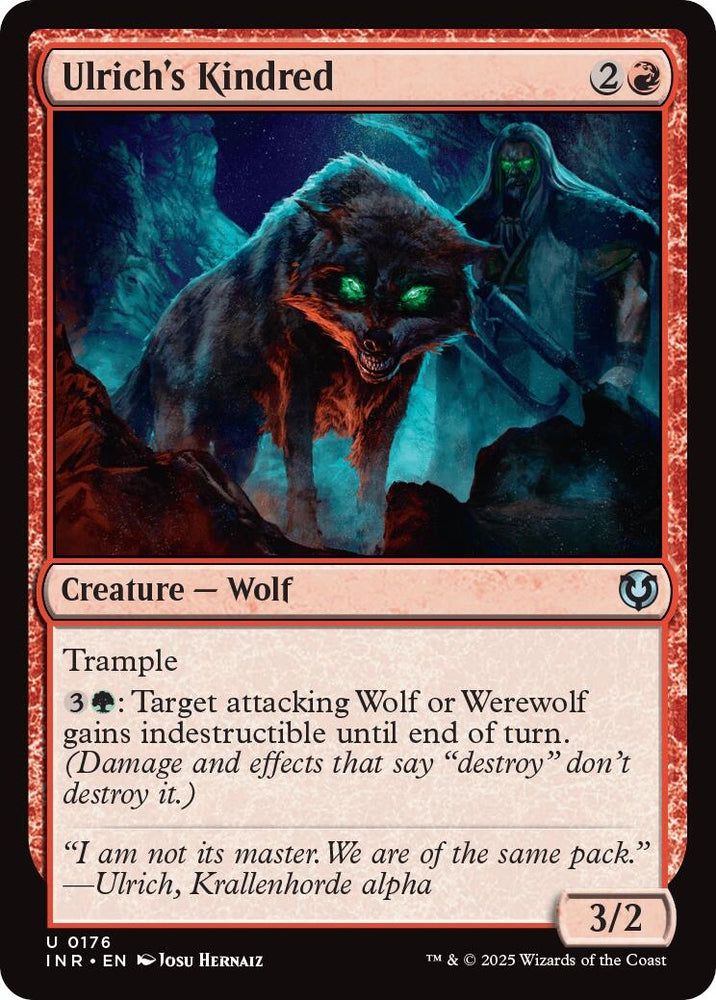 Image for Ulrich's Kindred (176) [Innistrad Remastered]