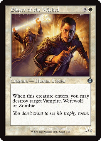 Image for Slayer of the Wicked (Retro Frame) (348) [Innistrad Remastered]