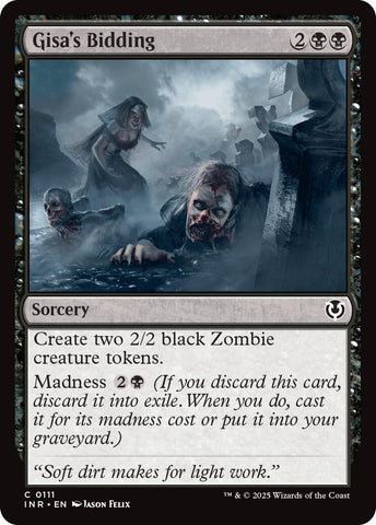 Image for Gisa's Bidding (111) [Innistrad Remastered]
