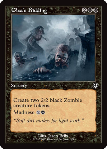 Image for Gisa's Bidding (Retro Frame) (379) [Innistrad Remastered]