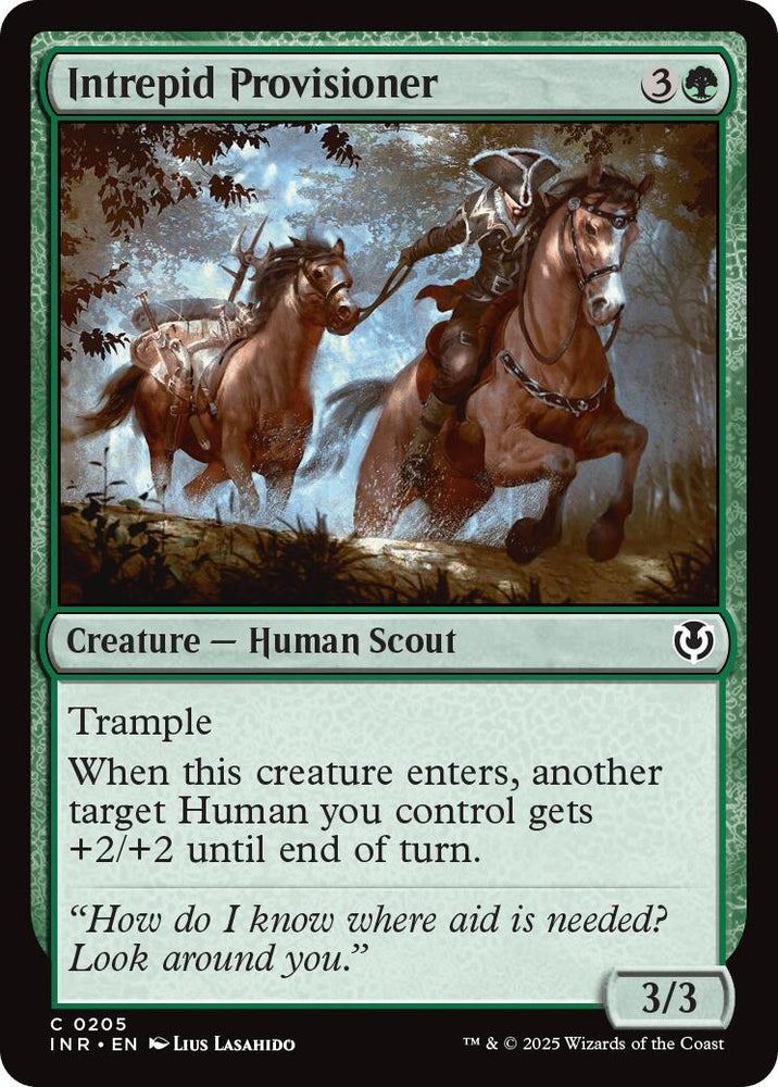 Image for Intrepid Provisioner (205) [Innistrad Remastered]