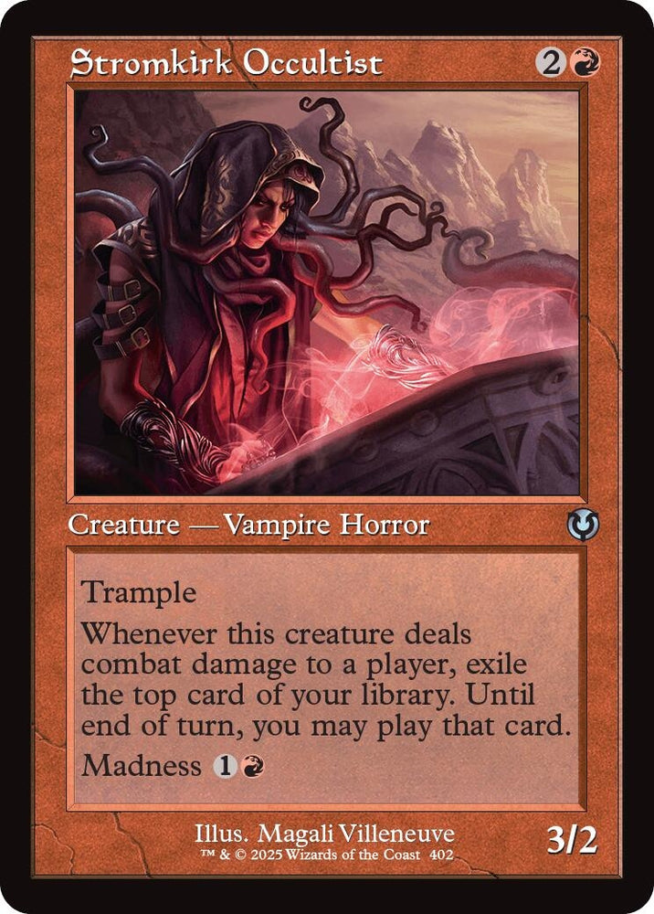 Image for Stromkirk Occultist (Retro Frame) (402) [Innistrad Remastered]