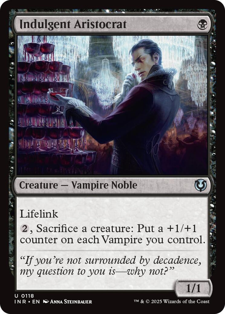 Image for Indulgent Aristocrat (118) [Innistrad Remastered]