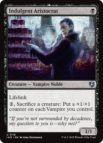 Image for Indulgent Aristocrat (118) [Innistrad Remastered]