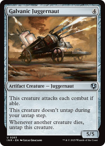 Image for Galvanic Juggernaut (263) [Innistrad Remastered]