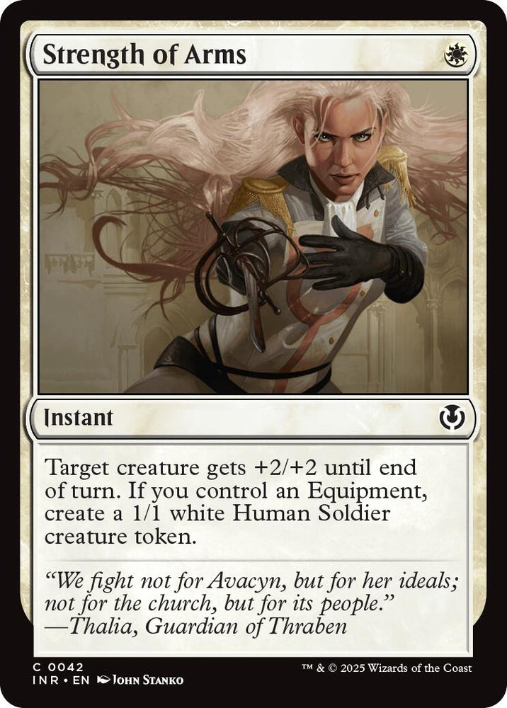 Image for Strength of Arms (42) [Innistrad Remastered]