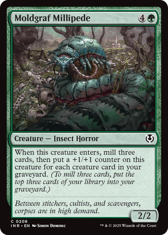 Image for Moldgraf Millipede (208) [Innistrad Remastered]