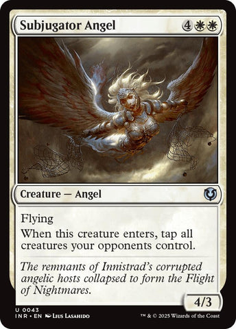 Image for Subjugator Angel (43) [Innistrad Remastered]