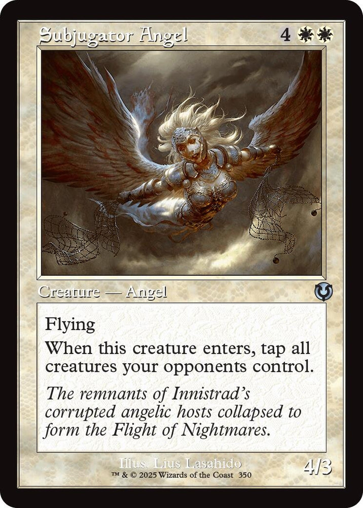 Image for Subjugator Angel (Retro Frame) (350) [Innistrad Remastered]
