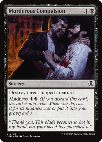 Image for Murderous Compulsion (126) [Innistrad Remastered]