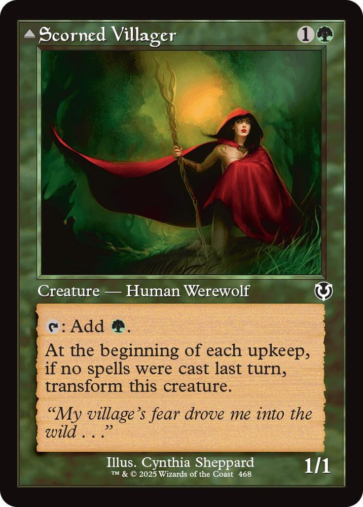 Image for Scorned Villager (Retro Frame) (468) [Innistrad Remastered]