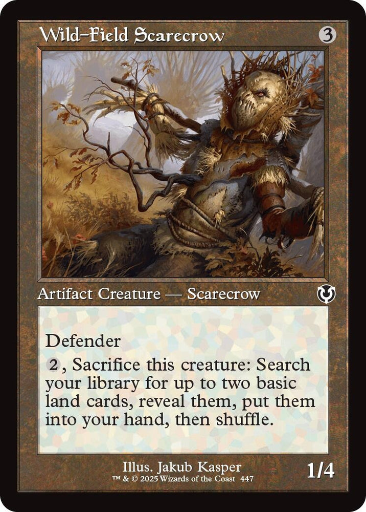 Image for Wild-Field Scarecrow (Retro Frame) (447) [Innistrad Remastered]