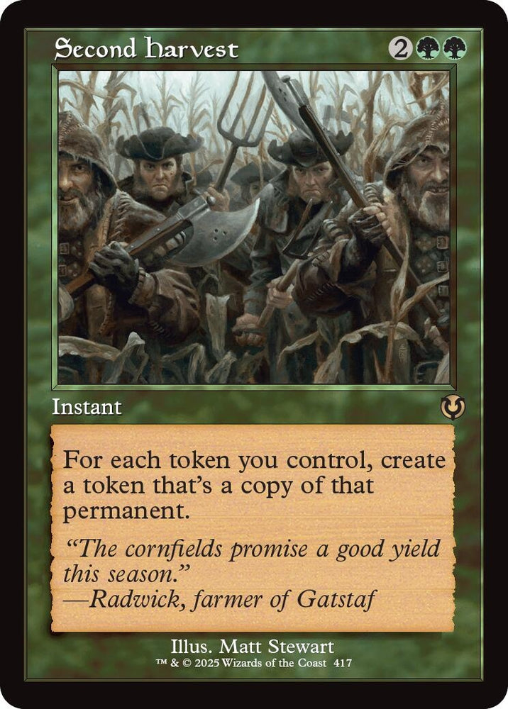 Image for Second Harvest (Retro Frame) (417) [Innistrad Remastered]